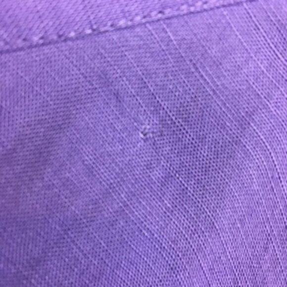 Lane Bryant Skirt Set Purple Beaded Vintage 90s Size 18 20 V-Neck Special Event - Picture 3 of 14